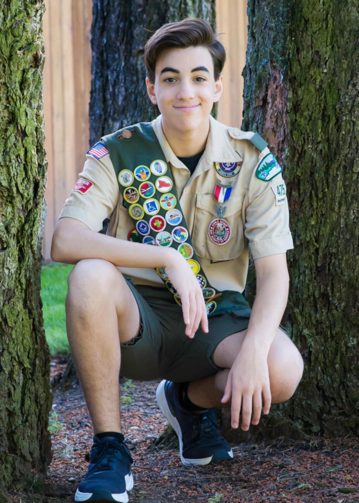 Connor Van Dyke recently earned his Eagle Scout rank.