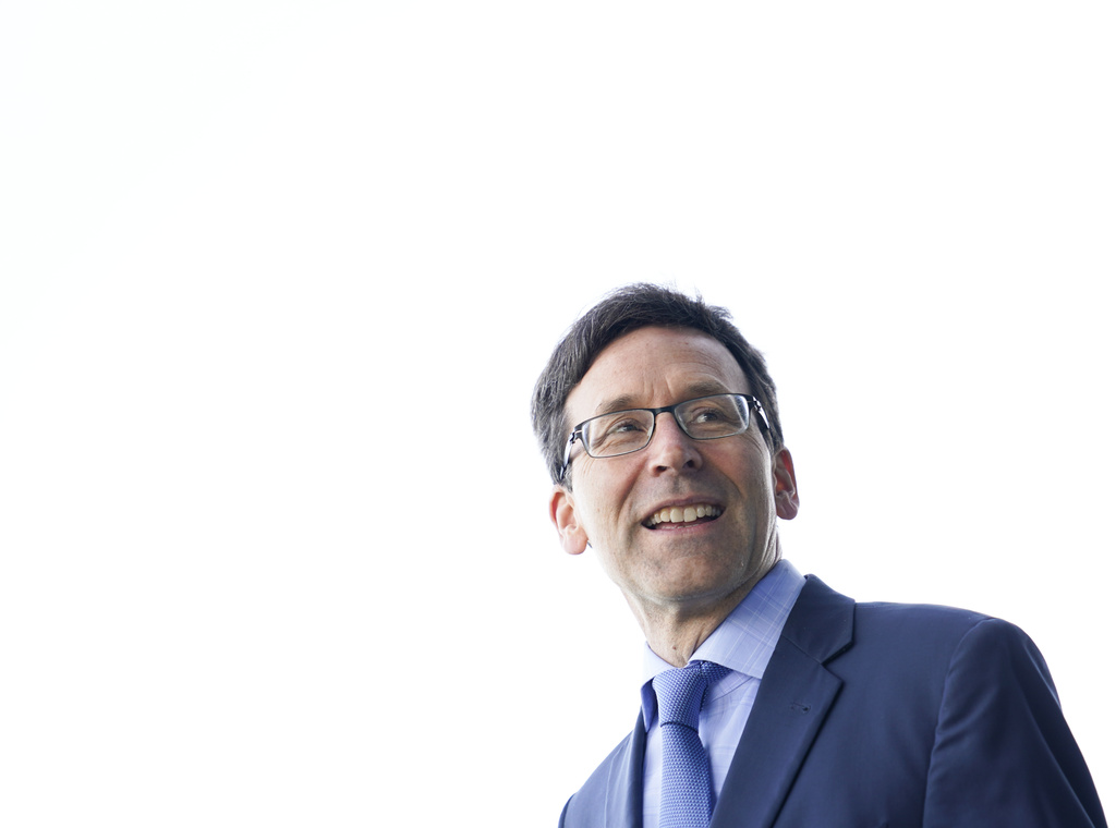 Washington Attorney General Bob Ferguson arrives ahead of Gov. Jay Inslee's signing of several bills aimed at protecting reproductive health and gender-affirming care in Washington, Thursday, April 27, 2023, at the University of Washington's Hans Rosling Center for Population Health in Seattle.