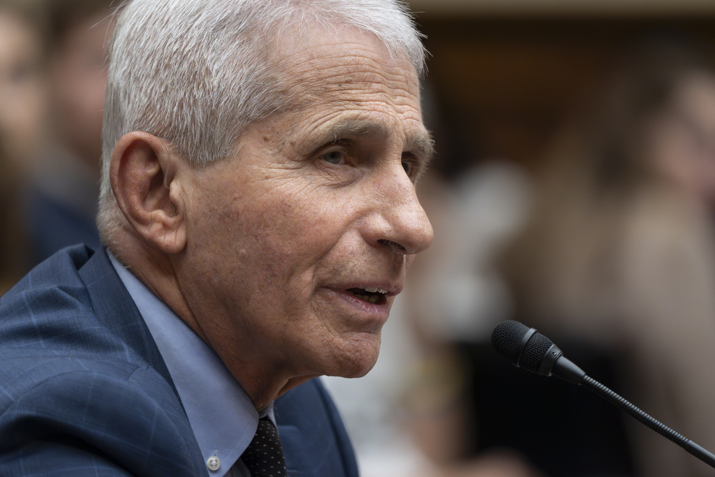 Dr. Anthony Fauci, the former Director of the National Institute of Allergy and Infectious Diseases, testifies before the House Oversight and Accountability Committee Select Subcommittee on the Coronavirus Pandemic, at the Capitol in Washington, Monday, June 3, 2024. (AP Photo/J.