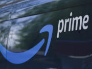 FILE - An Amazon Prime truck is seen on April 5, 2024, in Portland, Ore.