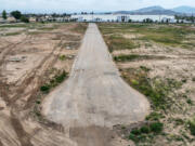 In unincorporated Bloomington, California, more than 100 homes being razed for more Inland Empire warehouses. Developer Howard Industrial Partners is building a 213-acre warehouse project near homes and schools.