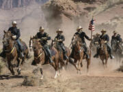 This image released by Warner Bros. Pictures shows a scene from &ldquo;Horizon: An American Saga-Chapter I.&rdquo; (Warner Bros.