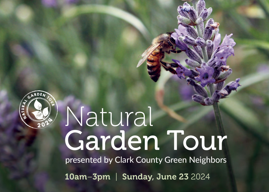 Find the map and complete details of the Clark County Green Neighbors 2024 Natural Garden Tour. PDF