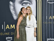 Director Irene Taylor, left, and Celine Dion attend the Amazon MGM Studios special screening of &ldquo;I Am: Celine Dion&rdquo; at Alice Tully Hall, Monday, June 17, 2024, in New York.