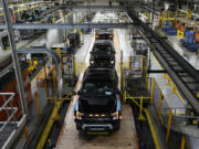 FILE - The 2024 Ford F-150 truck is assembled at the Dearborn Truck Plant, Thursday, April 11, 2024, in Dearborn, Mich. On Thursday, June 13, 2024, The labor department releases producer prices data for May.