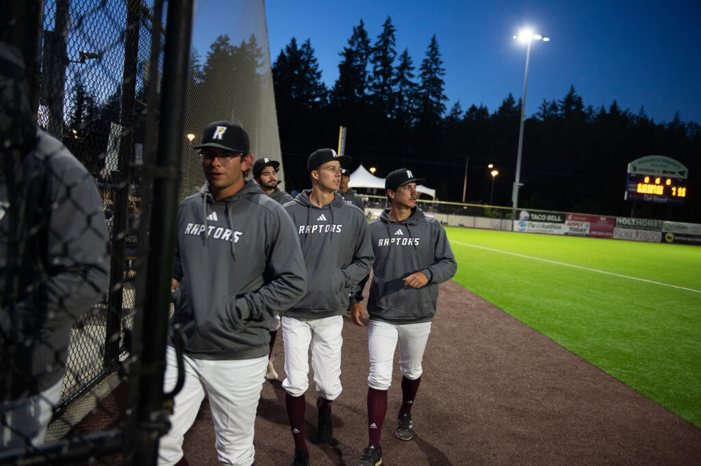 Ridgefield Raptors exhibition game against the Cowlitz Black Bears, on Thursday, May 30, 2024, at the Raptors home field.