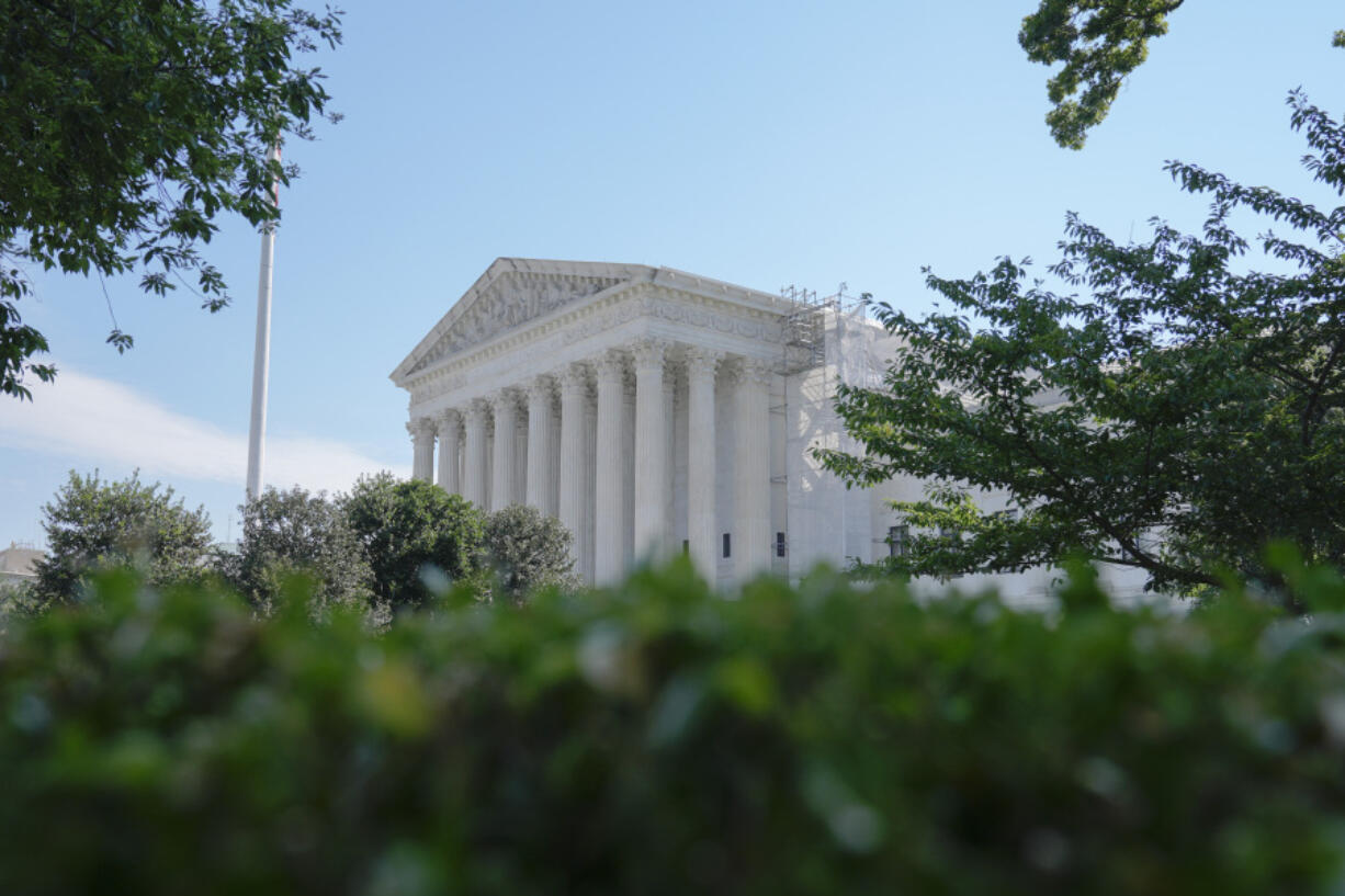 The U.S Supreme Court is seen on Friday, June 14, 2024, in Washington.