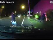 Body cam footage from Vancouver police officers shows the moments before police shot a man on Andresen Road early June 17.