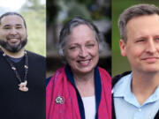 From left are Washington public lands commissioner frontrunners Jaime Herrera Beutler, Patrick DePoe, Sue Kuehl Pederson, Dave Upthegrove and Kevin Van De Wege.