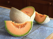 Cantaloupe pack a nutritional punch with 106 percent of the daily recommended value for vitamin A and 95 percent of the daily recommended value for vitamin C.