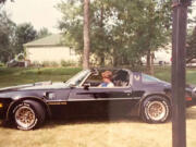 A young Joe Gransden&rsquo;s circa 1988 in his beloved Trans Am.