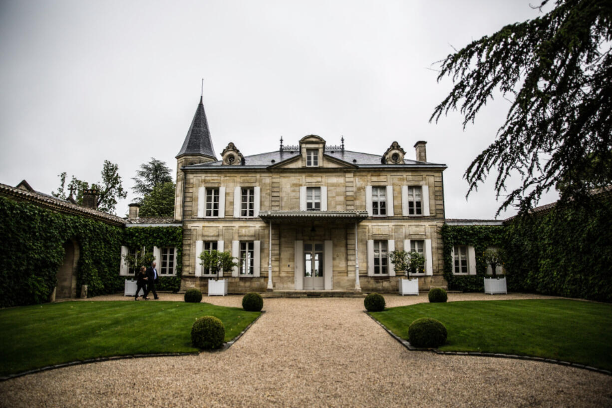 Winery of Chateau Cheval Blanc in Bordeaux, France.