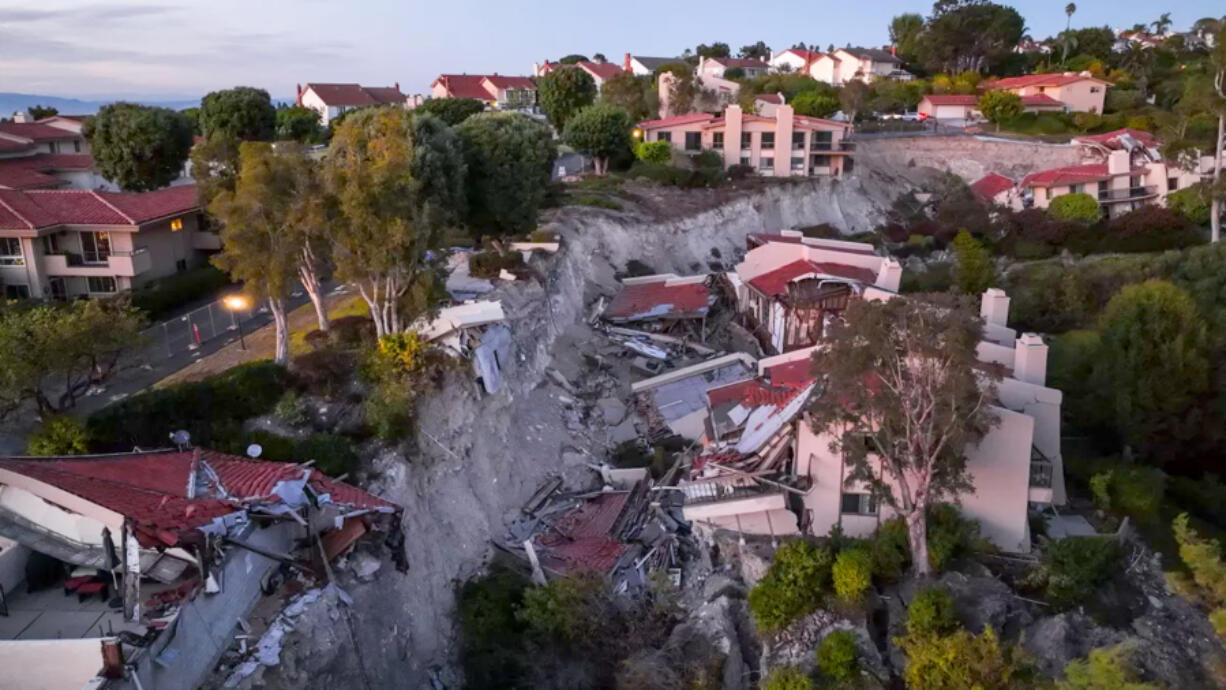 Homes in Rolling Hills Estates continued to slide downhill months after a hillside below them gave way in 2023.