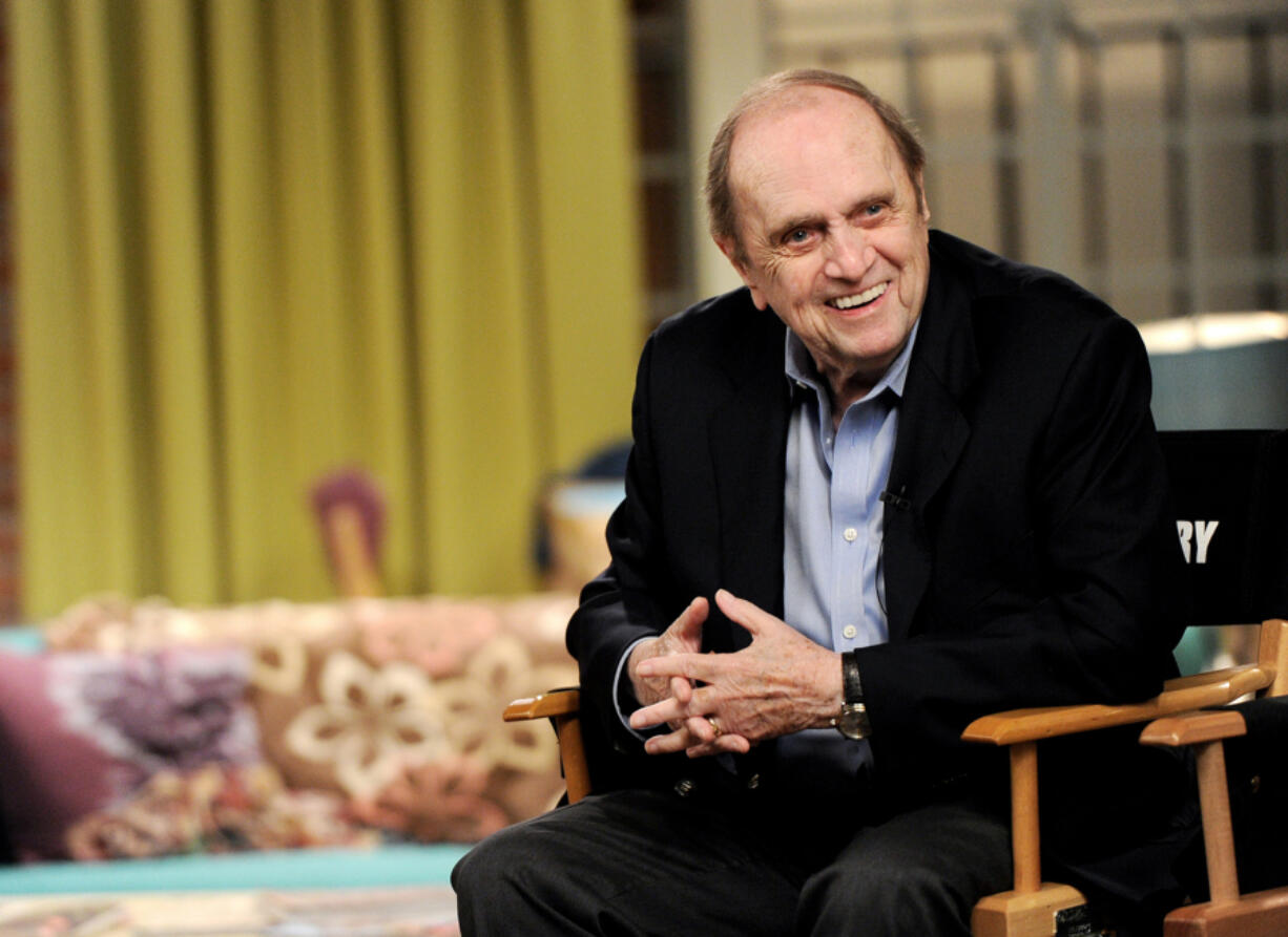 Actor Bob Newhart appears on the set of &ldquo;The Big Bang Theory&rdquo; on Aug. 15, 2013, for a dialogue with members of the Academy of Television Arts and Sciences at Warner Bros. Studios on in Burbank, Calif.