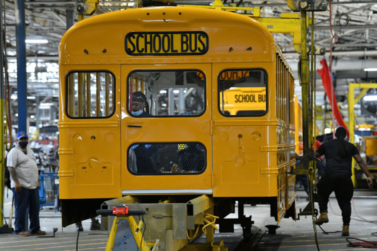 An $80 million federal grant to iconic bus-maker Blue Bird -- an amount that the company is matching -- will mean construction of a 600,000 square-foot factory making electric buses and 400 new assembly line jobs in Ft. Valley.