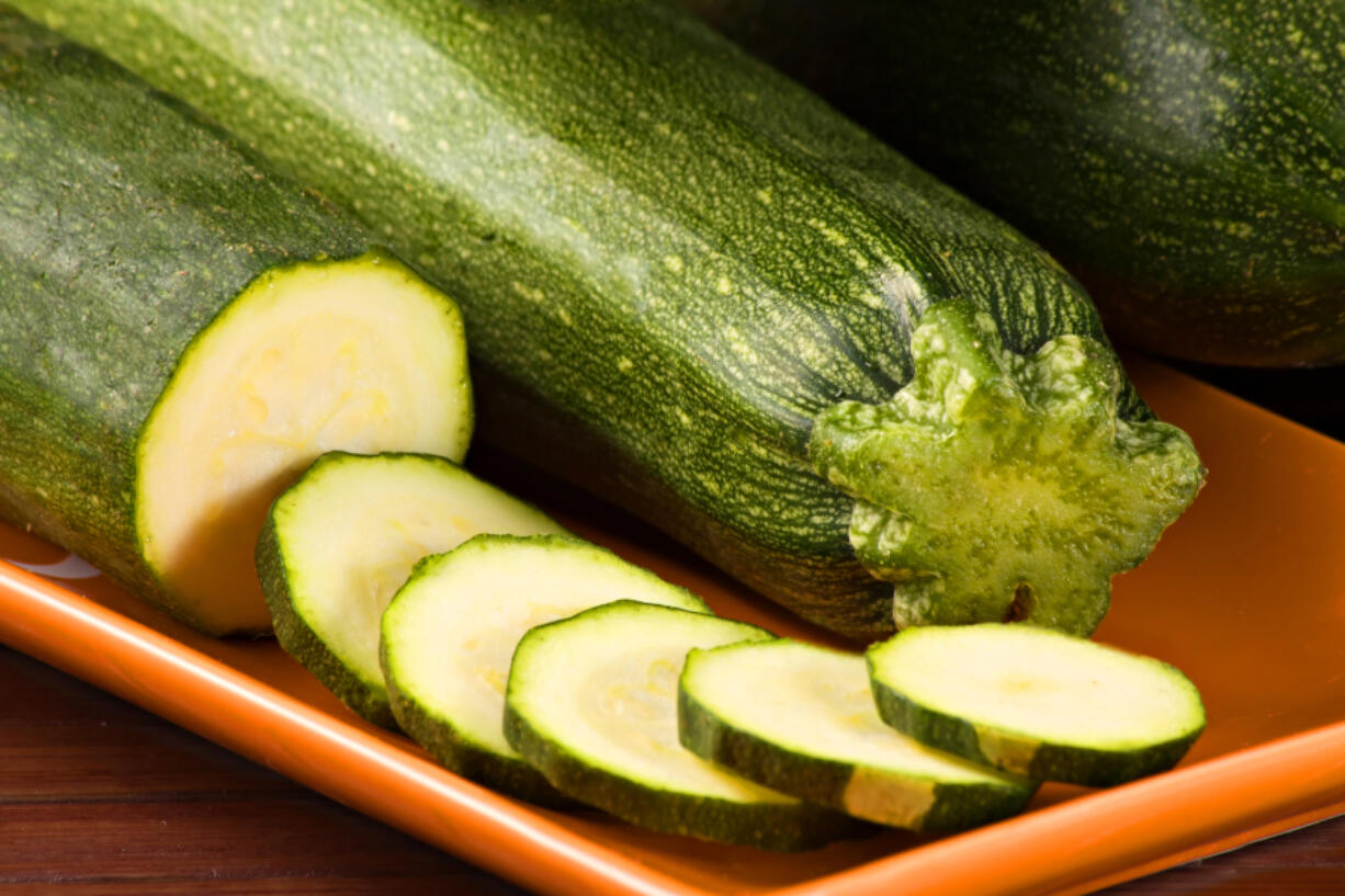 The zucchini and the corn are both seared in a hot skillet until browned in spots, before a little zip is provided by jalapeno and garlic.