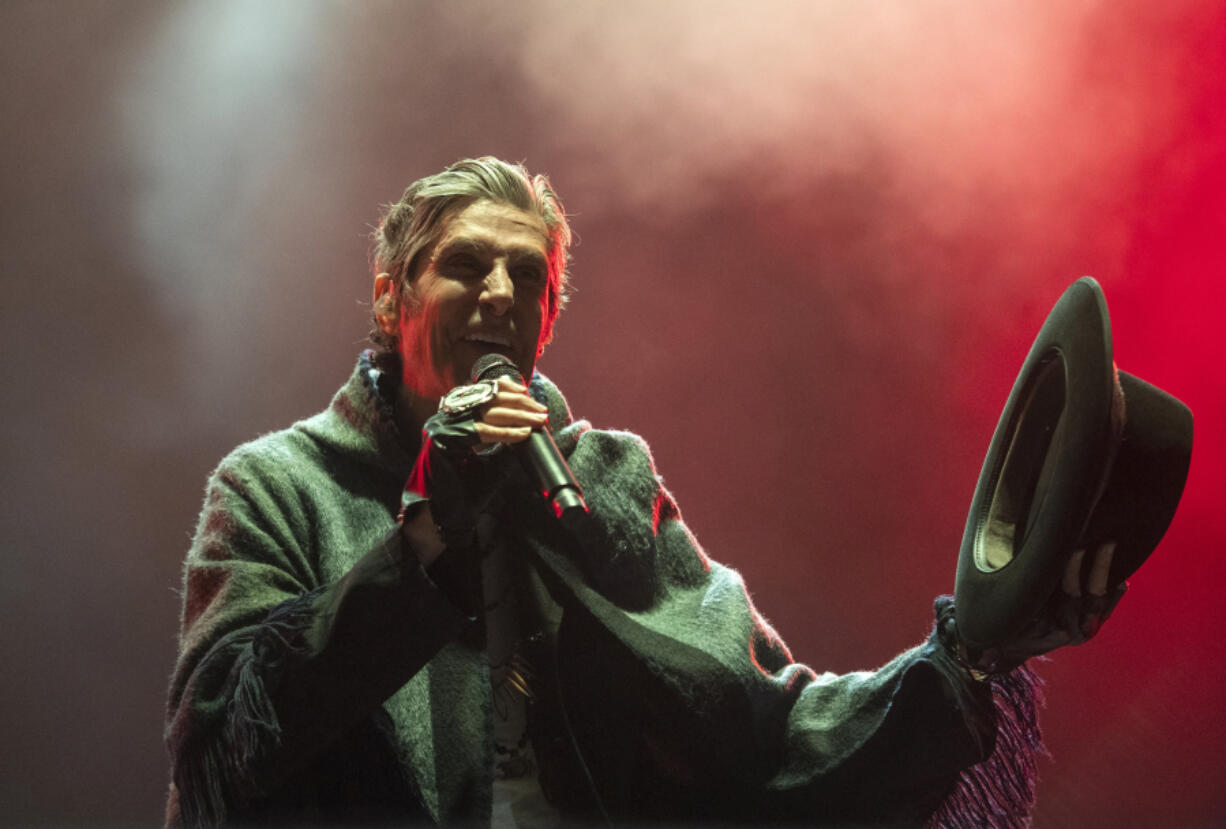 Perry Farrell of Jane&rsquo;s Addiction performs onstage during the Azkena Rock Festival in Vitoria-Gasteiz, Spain, on June 20, 2024.