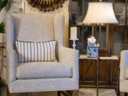 More formal settings often feature legs that match in both color and shape, like the iconic Queen Anne cabriole leg or classic colonial turned legs, on both upholstered and wood furniture pieces.