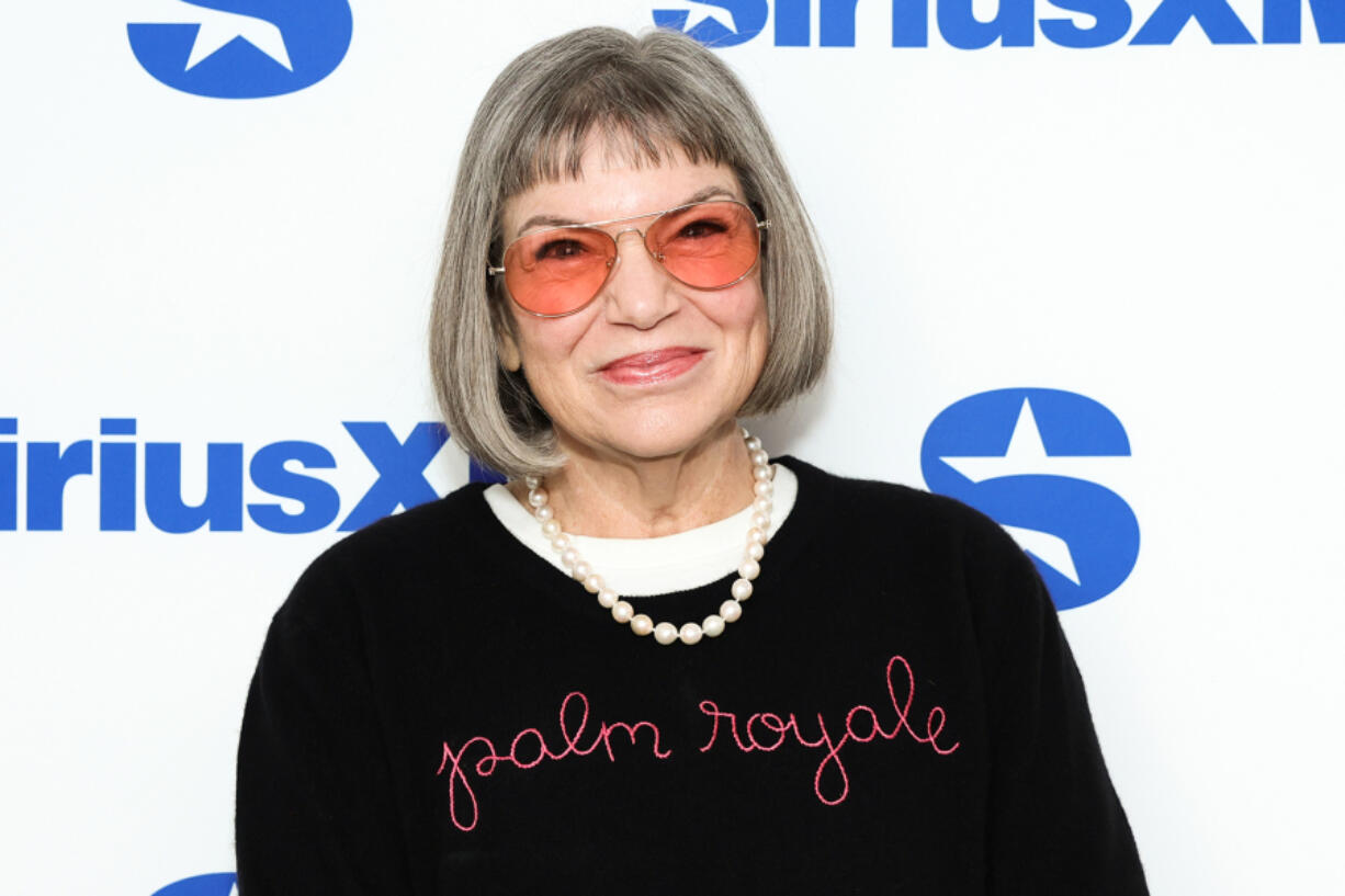 Mindy Cohn visits SiriusXM Studios on March 22 in New York.