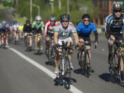 Cyclists hit the road for the Vancouver Bicycle Club's annual Ride Around Clark County.