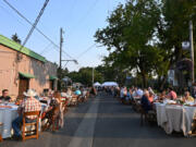 Ridgefield hosts an annual farm-to-table dinner.