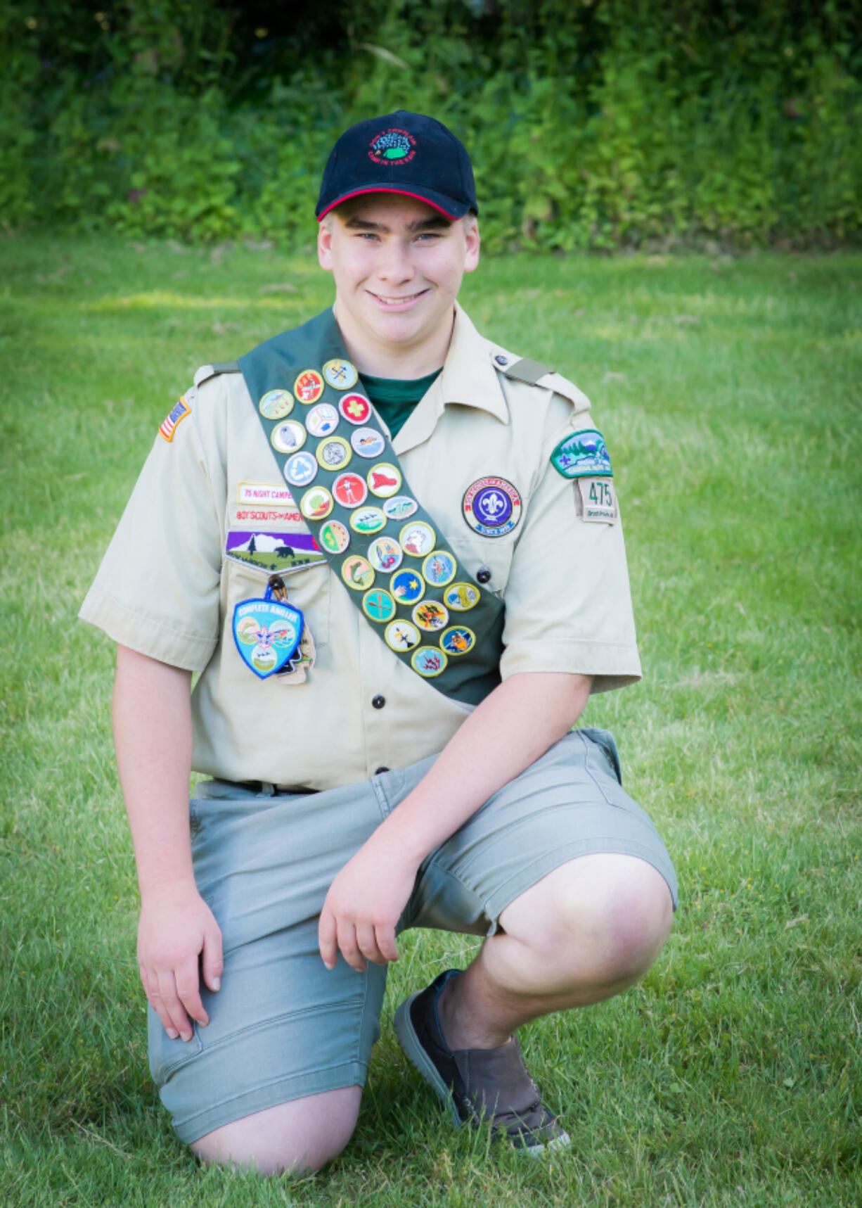 Troop 475 scout Joshua Baldwin recently received his Eagle Scout ranking.