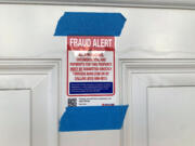 American Homes 4 Rent now puts signs on their rentals alerting people its rentals are not listed on other websites.