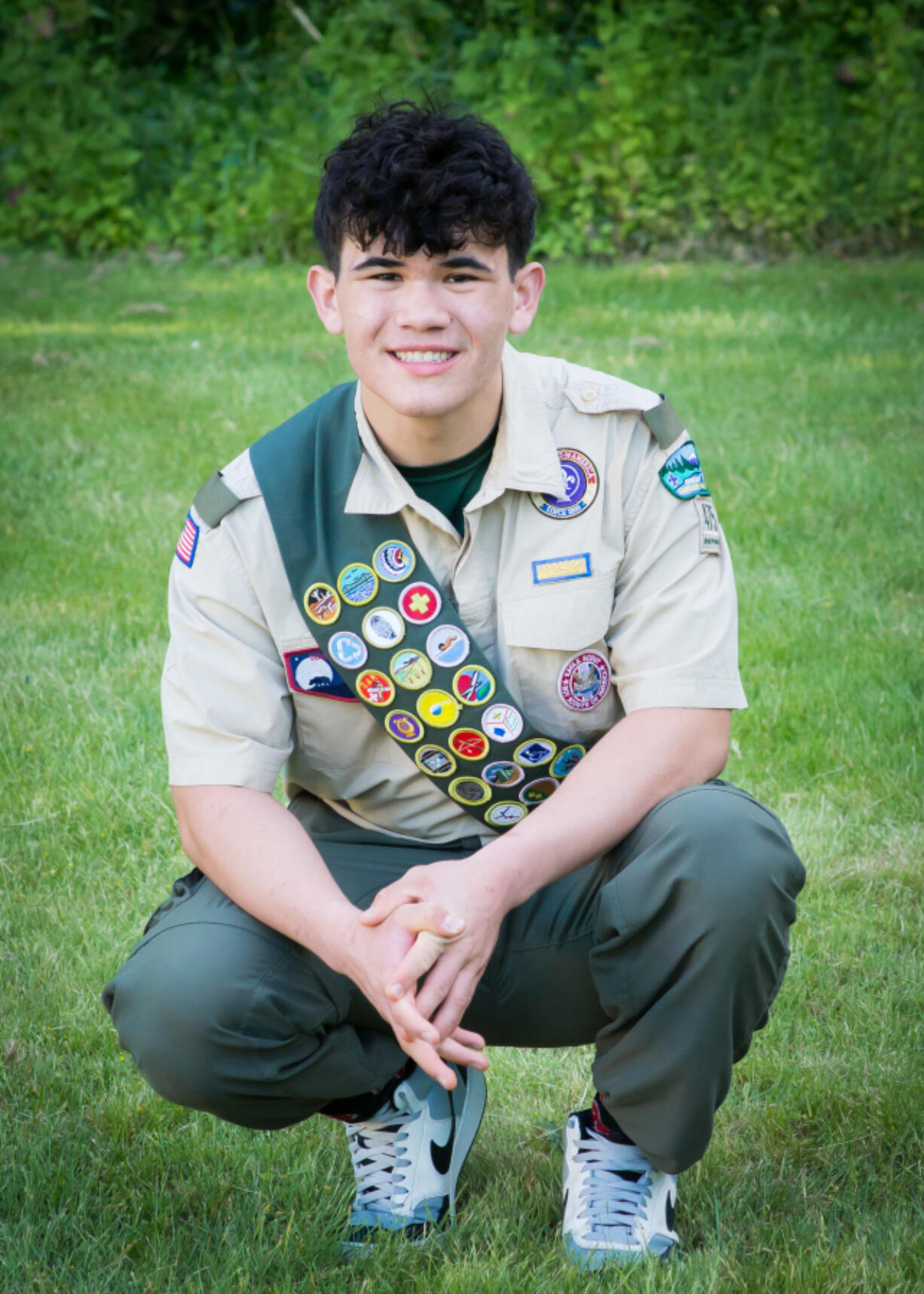 Logan Lewi of Troop 475 recently received his Eagle Scout ranking.