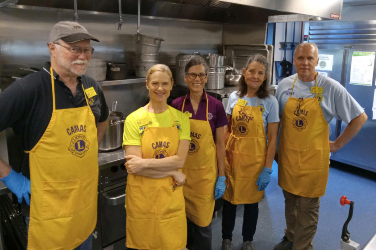 Camas Lions brought smiles and full bellies to the Washougal community with a tamale feast on June 7.