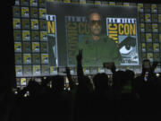 Robert Downey Jr. attends a panel for Marvel Studios during Comic-Con International on Saturday, July 27, 2024, in San Diego.