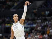 Las Vegas Aces center A'ja Wilson had her first career 20-20 game on Wednesday, July 10, 2024, with 24 points and 20 rebounds in the Aces' 84-79 win against the Seattle Storm.