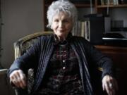 Canadian author Alice Munro is photographed Dec. 10, 2013, during an interview in Victoria, B.C.
