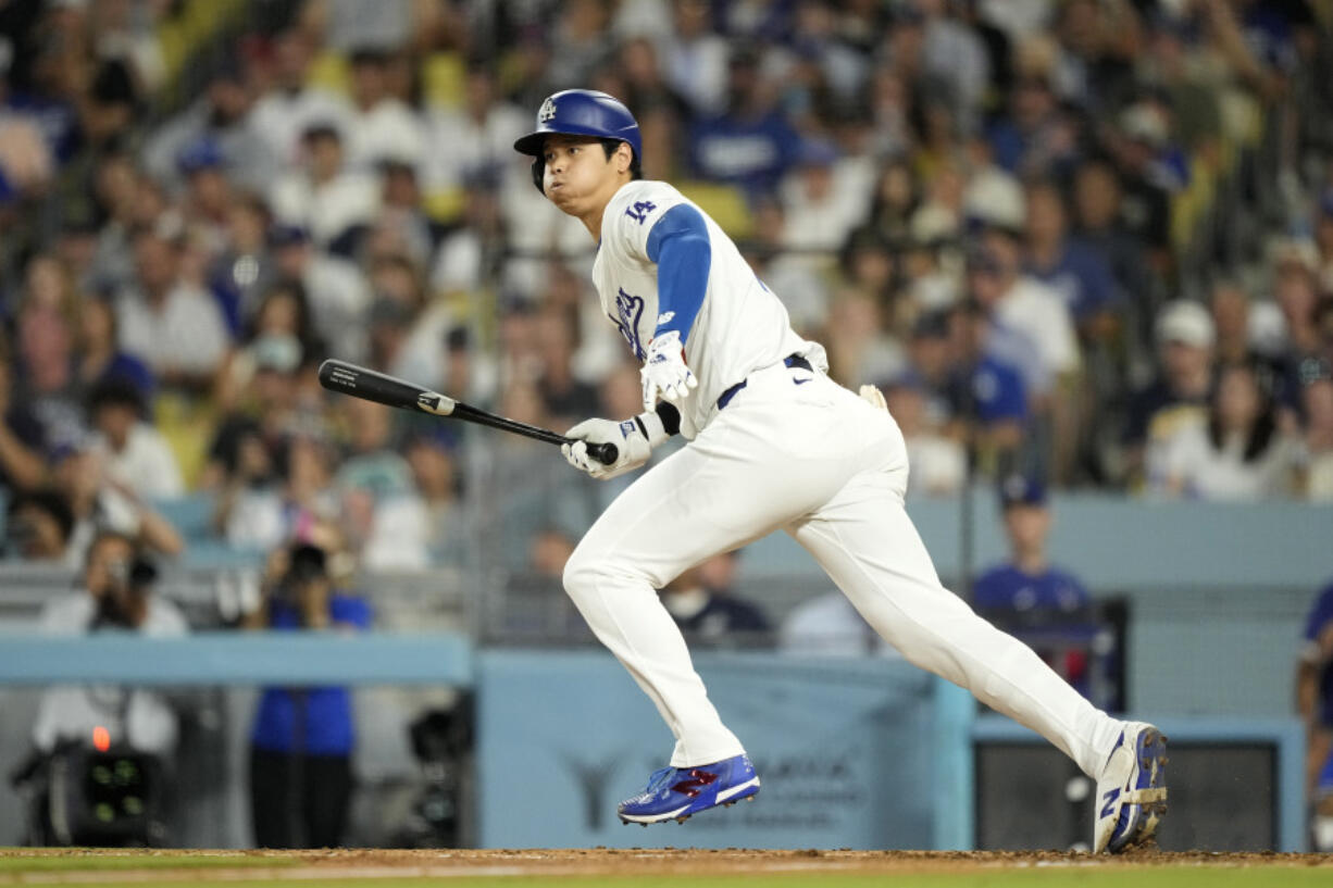 Shohei Ohtani and the Los Angeles Dodgers will open the 2025 MLB season against the Chicago Cubs at Tokyo.  (AP Photo/Mark J.