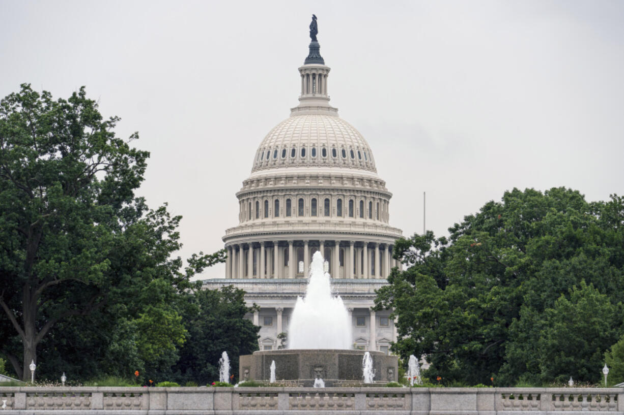 The U.S. Capitol in Washington is seen early Monday. (j.