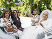 From left, Susan Sarandon, Megan Mullally, Sheryl Lee Ralph and Bette Midler in &ldquo;The Fabulous Four.&rdquo; (Bleecker Street)