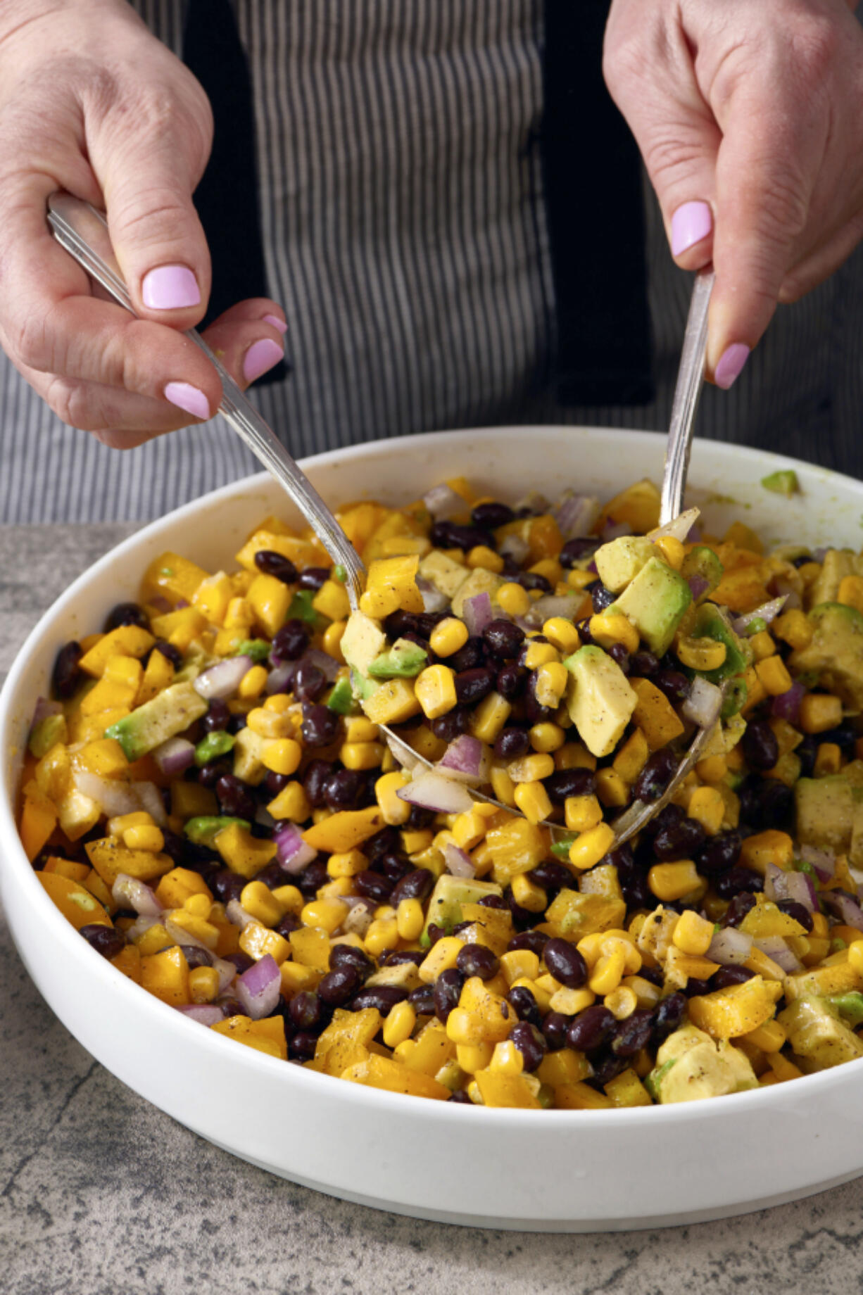 This bean salad, known as Cowboy Caviar, is a protein-packed addition to any summer cookout. (Cheyenne M.