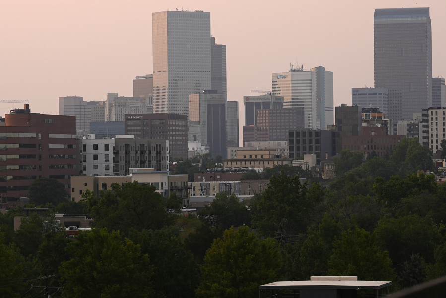 Wildfire smoke chokes parts of Canada and western US, with some areas under air quality alerts