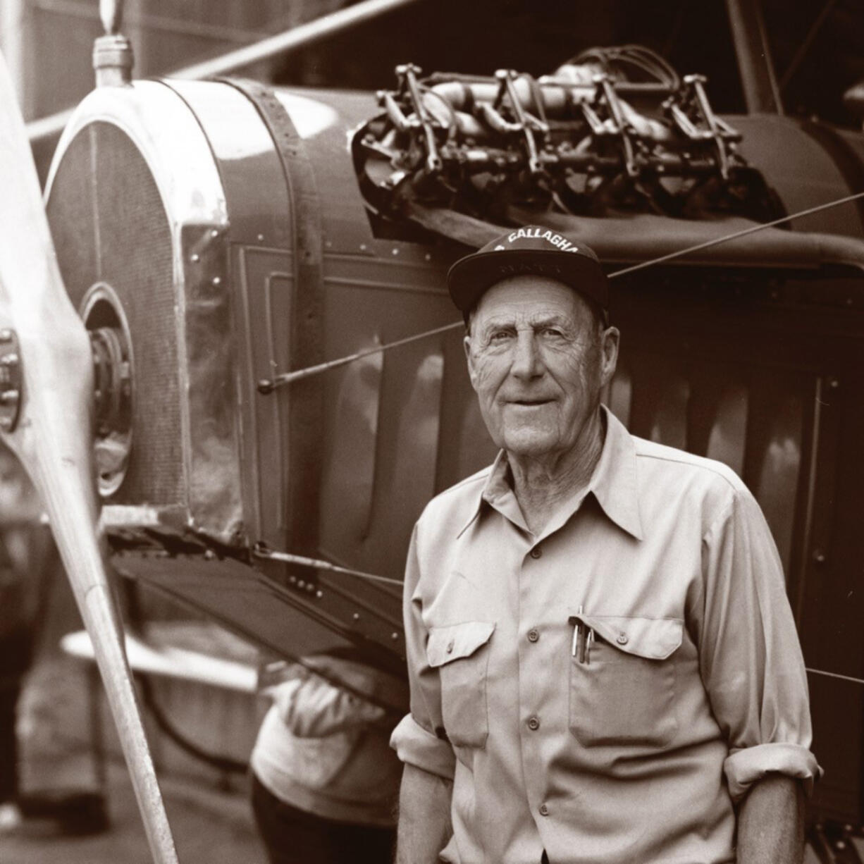 Waldo &ldquo;Wally&rdquo; Olson (1911-1997) grew up as a farmboy watching airmail planes passing over his Scandinavian parent&rsquo;s land in Lewis County. After flying in World War II, he built and owned Evergreen Airport in east Vancouver.