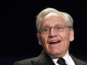 Journalist Bob Woodward sits at the head table April 29, 2017, during the White House Correspondents&rsquo; Dinner in Washington.