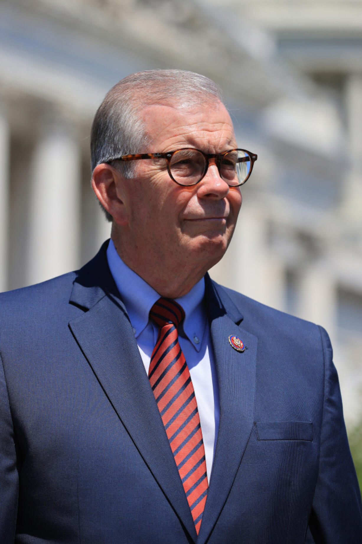 Rep. Tim Walberg (R-MI) during a news conference outside the U.S. Capitol on May 19, 2021, in Washington, D.C.