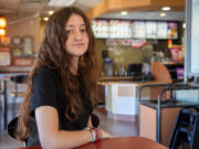 Former Jack in the Box employee Jasmine Brennan, in one of the franchise&#039;s locations in Washington state.