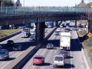 Traffic sometimes flows on Interstate 5 in Portland but is often bunched up around the Rose Quarter.