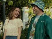 Rose Byrne, left, and Seth Rogen in &ldquo;Platonic,&rdquo; which Apple TV+ renewed for a second season.