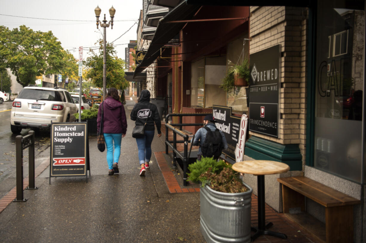 Kindred Homestead Supply in downtown Vancouver in 2020. The shop focuses on zero-waste home products, with everything from bulk laundry soap and cleaners, to shampoos and coconut butter.