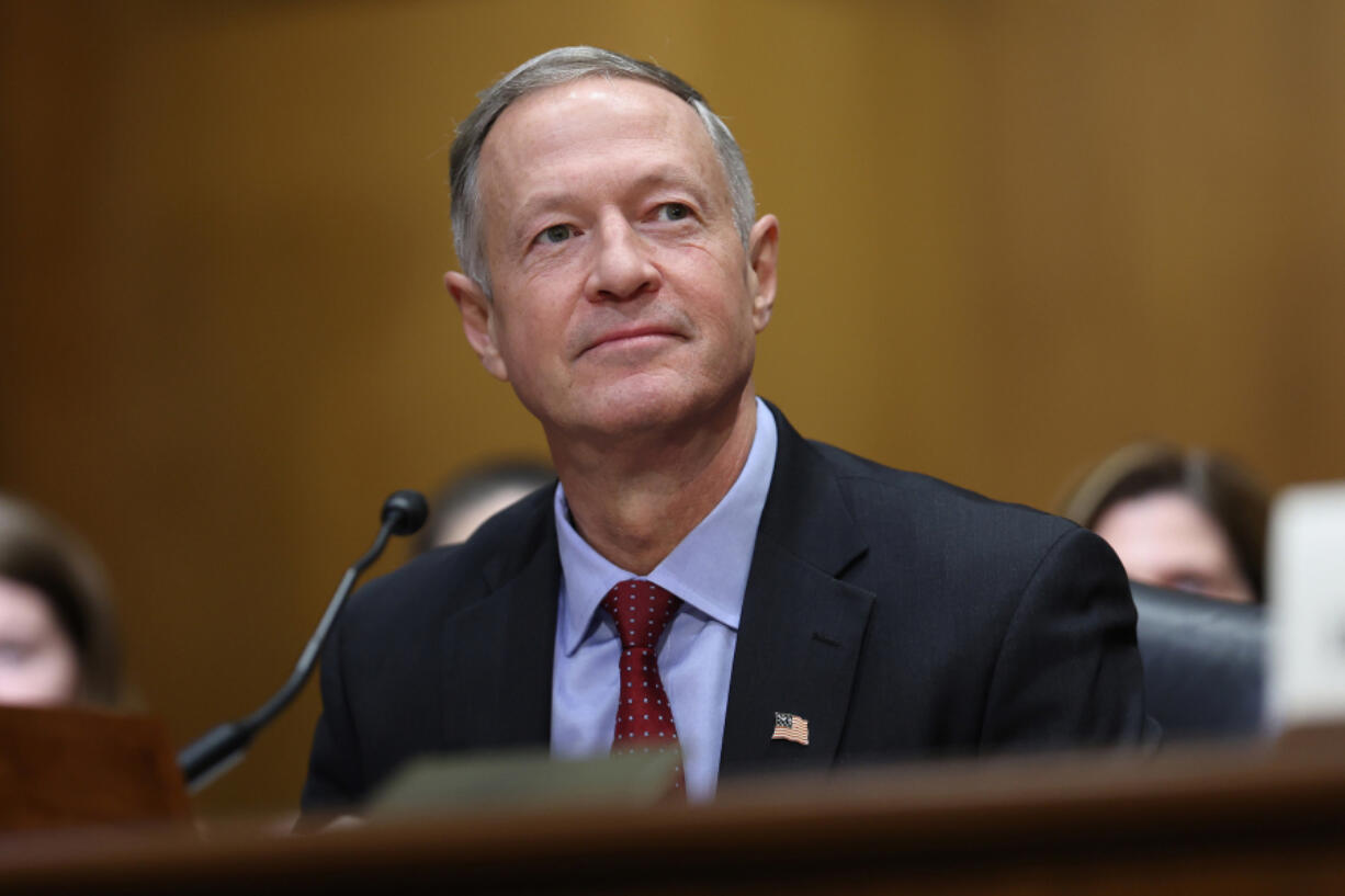 Former Gov. Martin O&#039;Malley (D-Maryland), President Joe Biden&#039;s nominee to be the next Commissioner of Social Security, testifies during his confirmation hearing before the Senate Finance Committee at the Dirksen Senate Office Building on Nov. 2, 2023, in Washington, D.C.