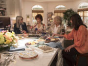 Left to right, Diane Keaton, Jane Fonda, Candice Bergen, Mary Steenburgen in the film, &ldquo;Book Club,&rdquo; by Paramount Pictures.