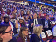 Washington Democratic Party delegation at the Democratic National Convention. August 19, 2024.