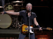 Bruce Springsteen performs March 16, 2023, with the E Street Band at the Wells Fargo Center in Philadelphia, Pa.