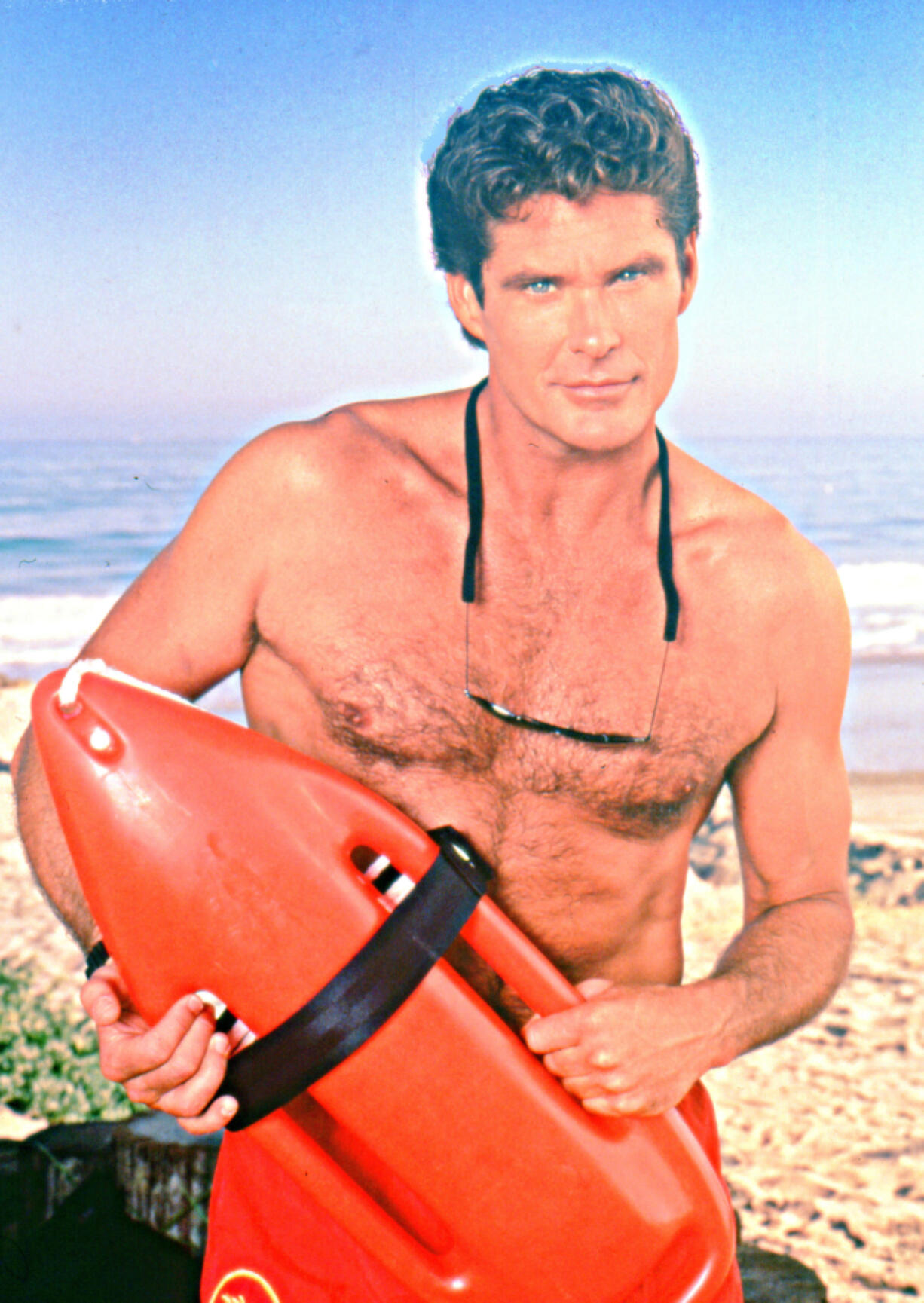 David Hasselhoff played lifeguard head honcho, Mitch Buchannon, on &ldquo; Baywatch.&rdquo; (All American TV/TNS)