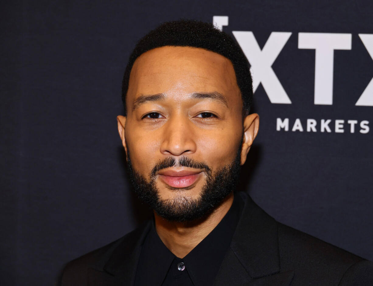 John Legend attends the 2024 City Harvest Gala at Cipriani 42nd Street on April 10, 2024, in New York.